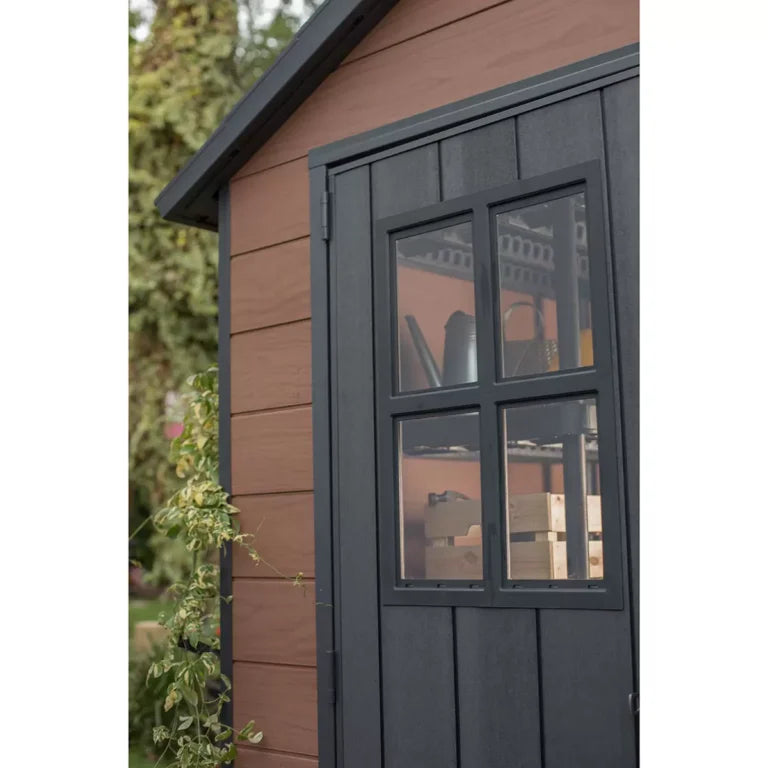 Keter Newton 7ft 6″ x 9ft 5″ (2.3 x 2.9m) Storage Shed
