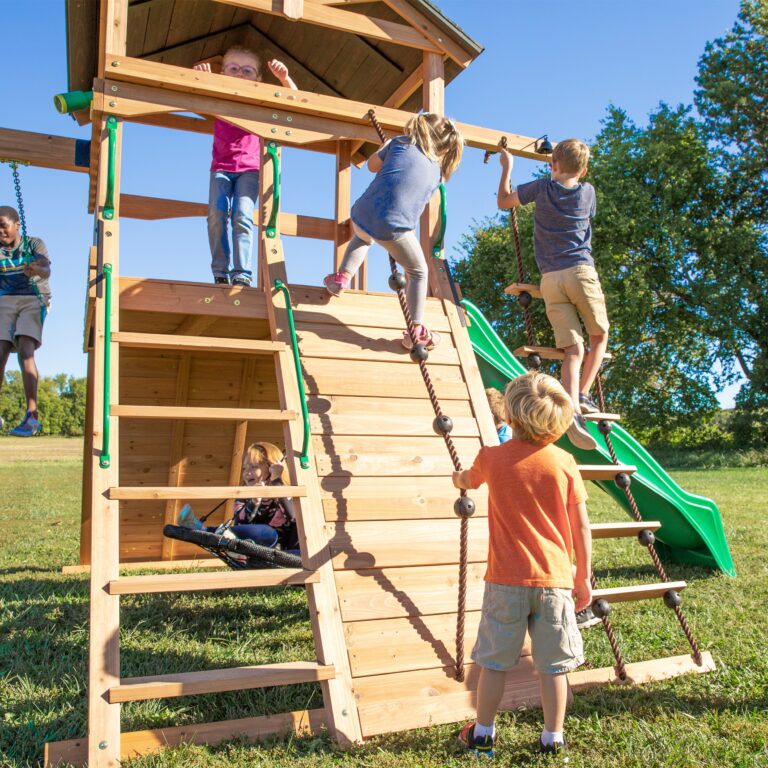 Backyard Discovery Endeavor Cedar Swing Set