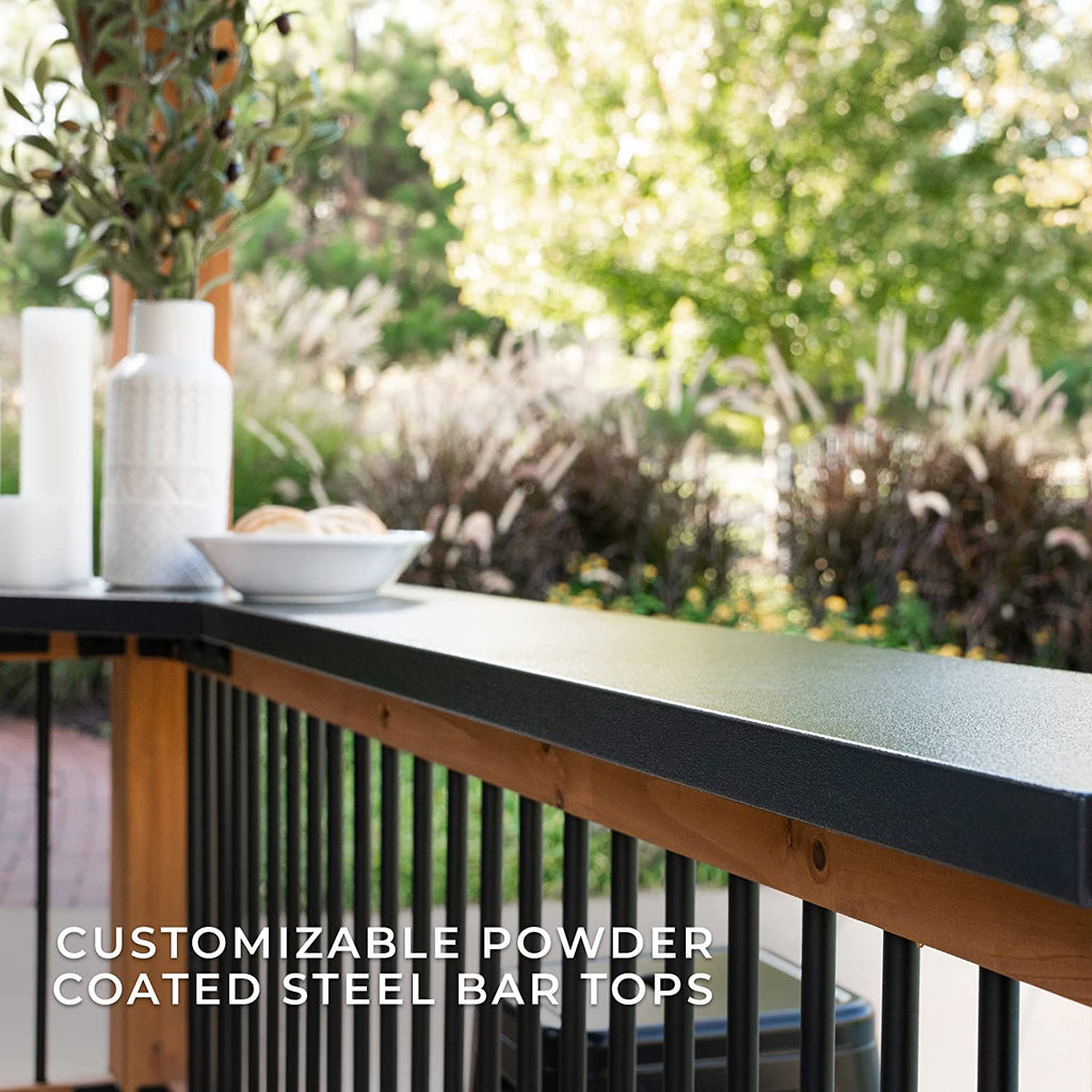 Backyard Discovery Norwood 12 ft. x 10 ft. Cedar Wood Gazebo