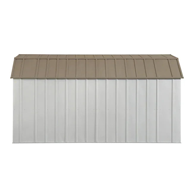 Arrow 10 ft x 14 ft Lexington Galvanized Steel Storage Shed
