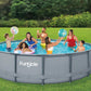 Funsicle 15ft Oasis Above Ground Metal Frame Swimming Pool