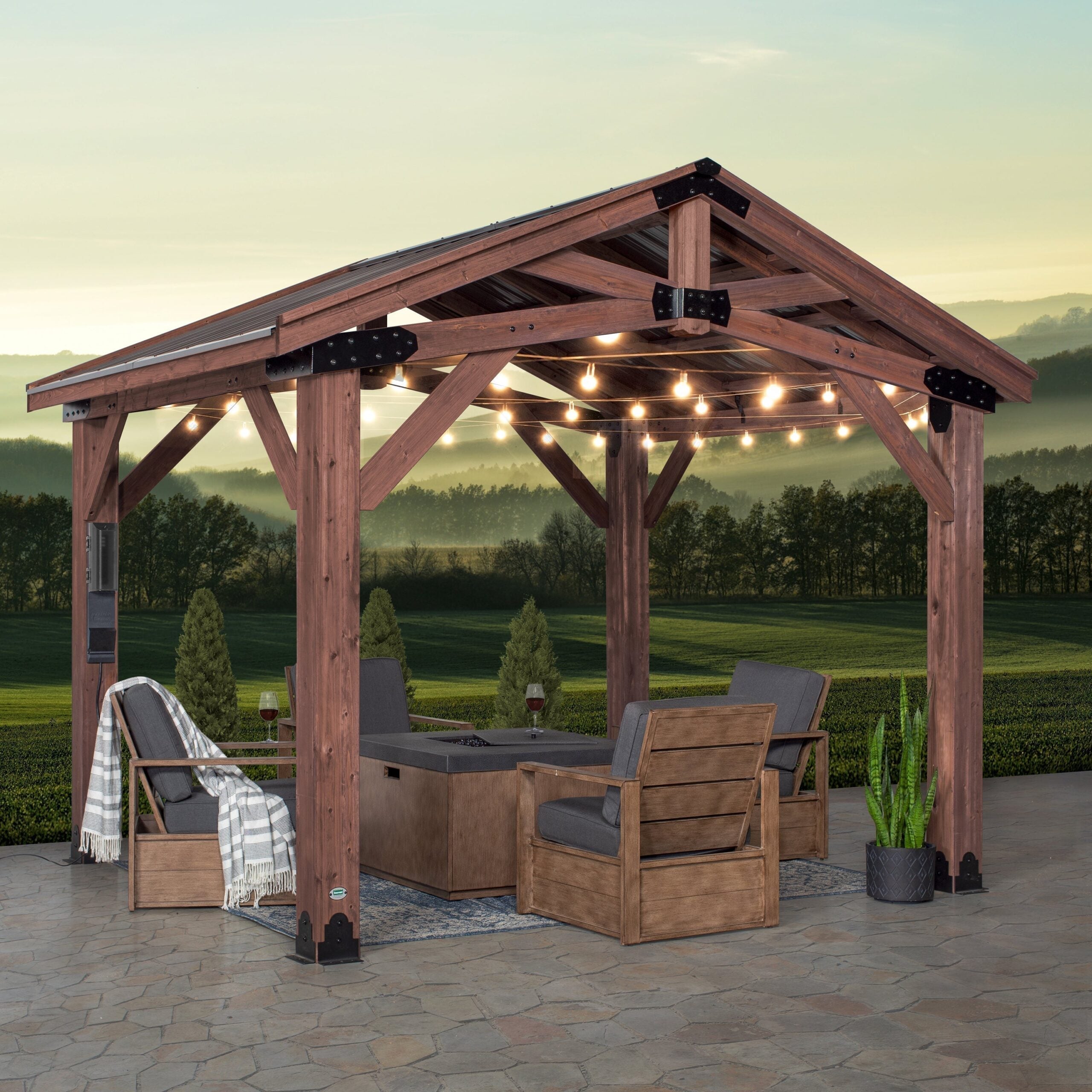 Backyard Discovery 12' X 10' Brindlewood Gazebo